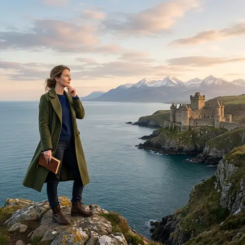 Discover Greatness: Symbolic Imagery of Vision and Grandeur