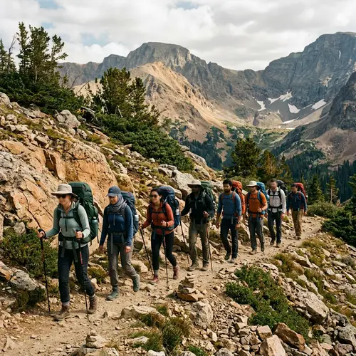 Faceless Hiking Adventure: Explore Together