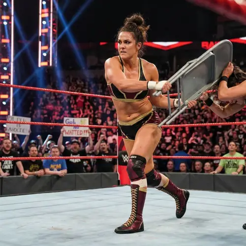 Female Wrestler: Power and Precision in the Ring