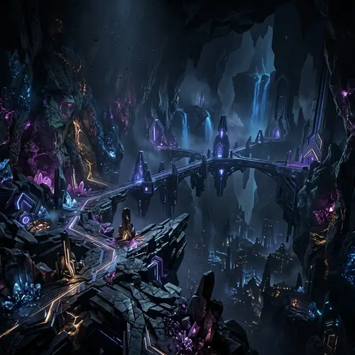 Dark Hues 3D Wallpaper | High-Definition Background