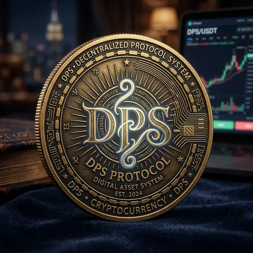 Luxurious DPS Coin Inspired by Bitcoin Design
