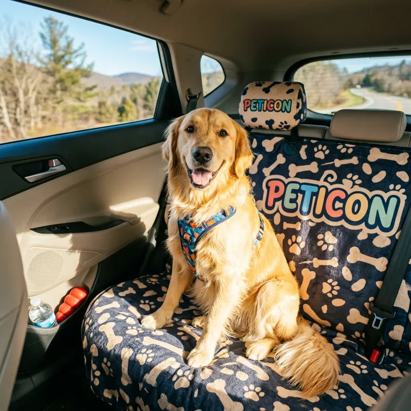 Stylish Pet Seat Covers for Happy Road Trips