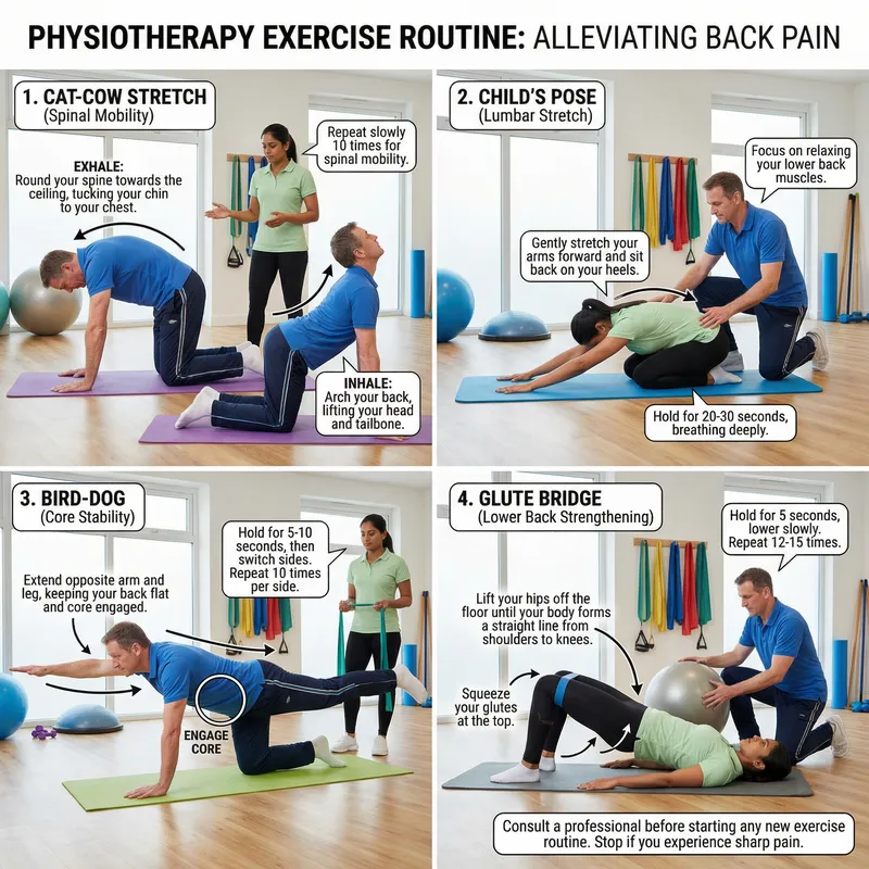 Physiotherapy Exercises for Alleviating Back Pain