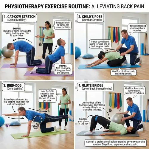 Physiotherapy Exercise Routine for Back Pain Relief
