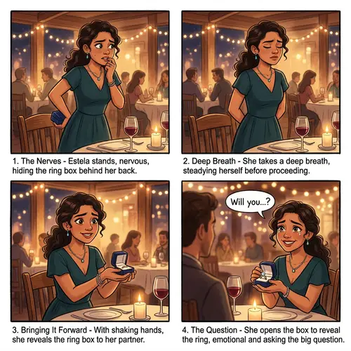 Heartwarming Marriage Proposal Storyboard | Emotional Moment