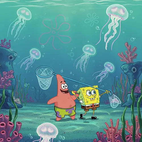 Patrick and SpongeBob Jellyfish Adventure