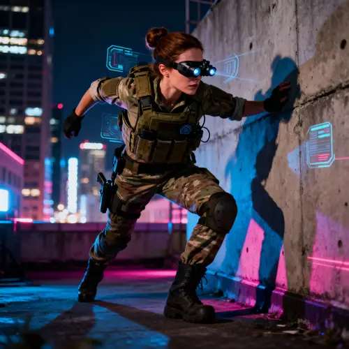 Urban Special Forces Operative in Action