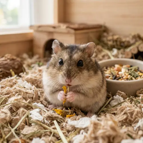 Adorable Baby Hamster - Joyful and Vital | Cute Small Pet