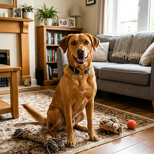 Meet Sanchez: A Canine with a Shiny Coat and Expressive Eyes