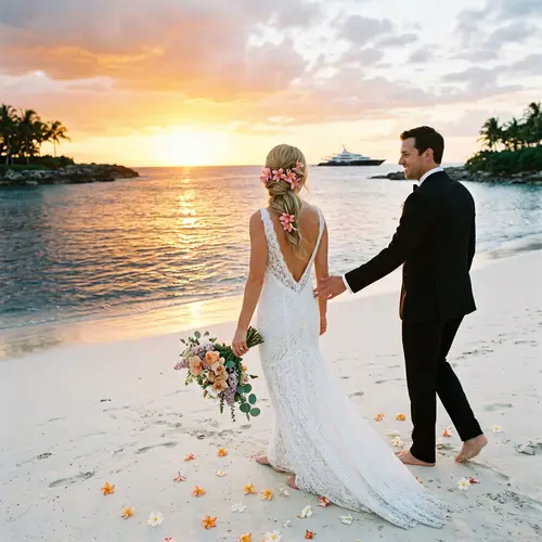 Romantic Beach Wedding Moments