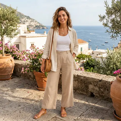 Natural Italian Beauty: Chic Summer Style