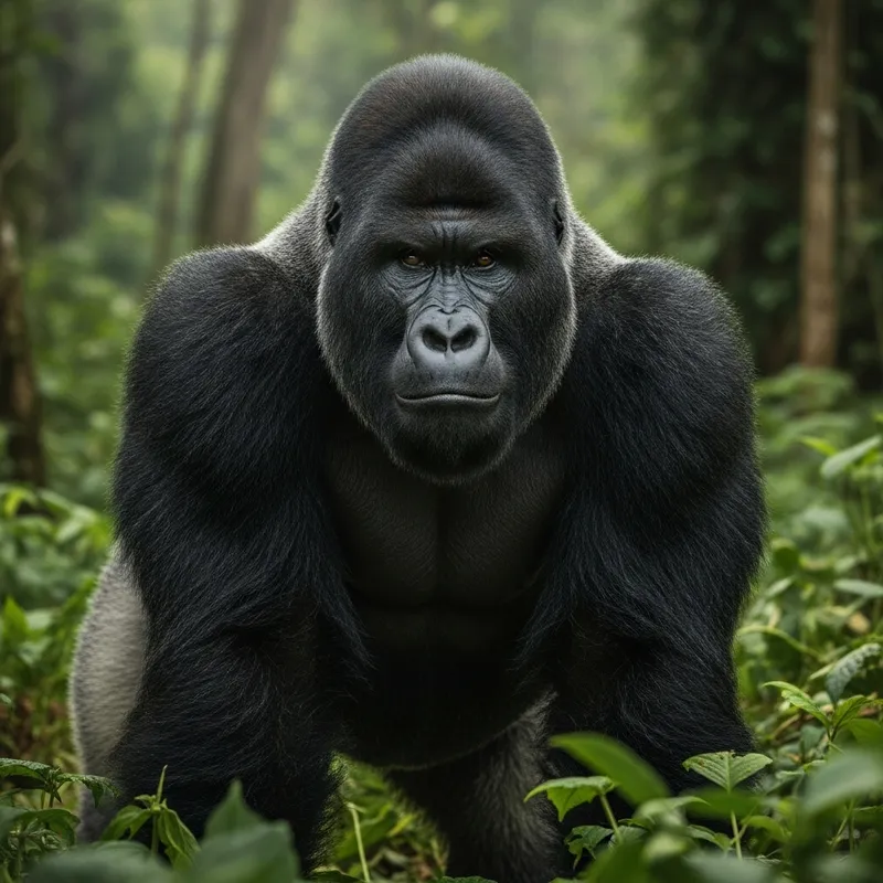 Transform Into a Gorilla: Unique Self-Portrait