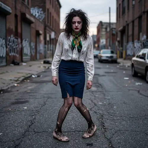 Haunting Transformation: Possessed Office Lady