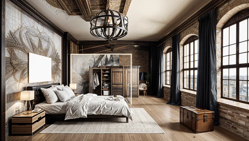 Stylish Industrial Bedroom Decor Ideas Stylish Industrial Bedroom Decor Ideas