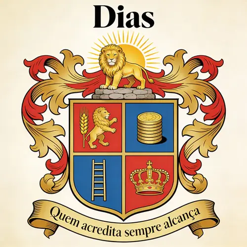 Dias Family Crest: Strength and Legacy