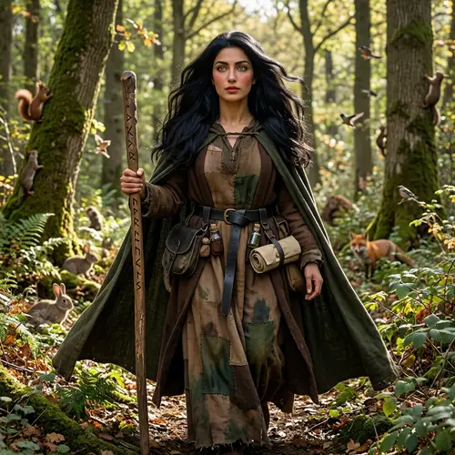 Malindria: Enchanting Mystical Forest Guardian