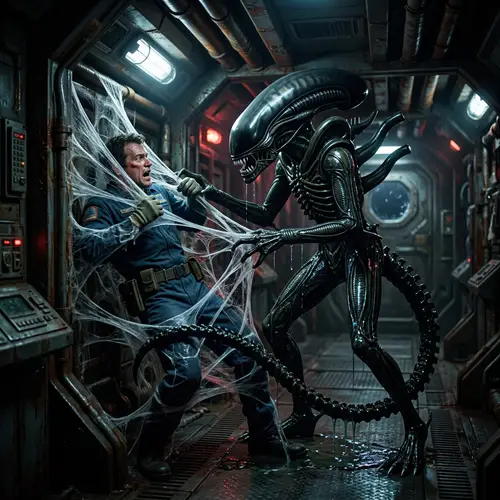 Brett's Horrifying Cocooning Scene in Alien (1979)