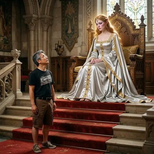 Aelly: The Elven Queen of Radiant Beauty