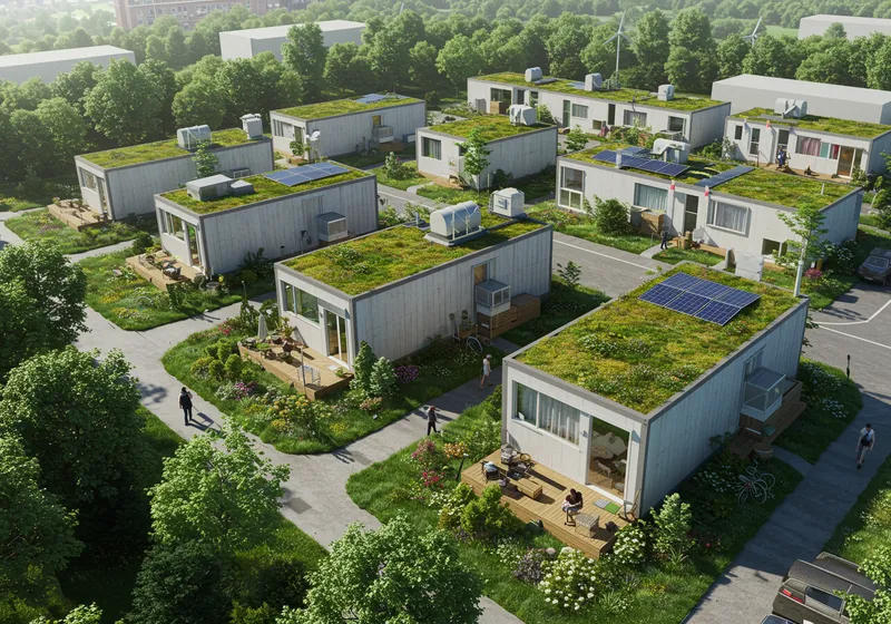 Innovative Modular Smart Homes for Green Communities