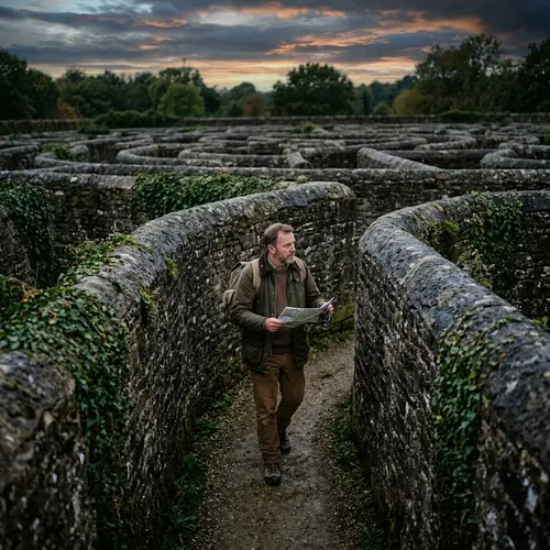 Man in a Maze - Challenging Adventures Await