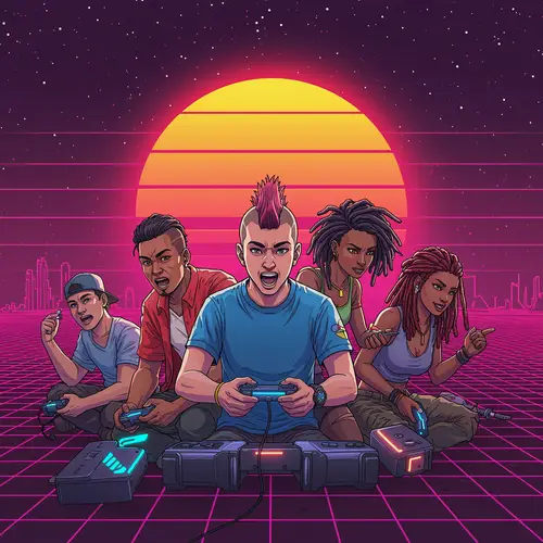 Gaming Music Cover Art