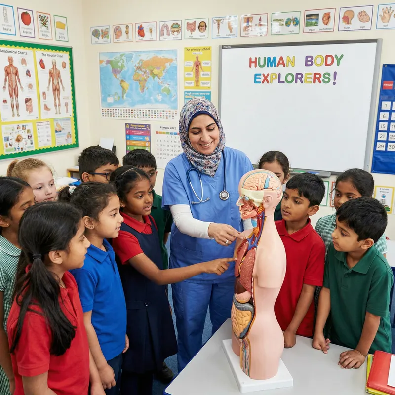 Surgery Professor Teaches Primary School Children Surgery Professor Teaches Primary School Children