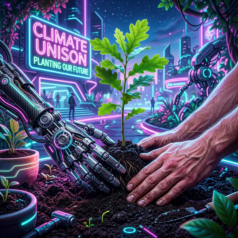 Robotic and Human Hands Collaboration Against Climate Crisis Robotic and Human Hands Collaboration Against Climate Crisis