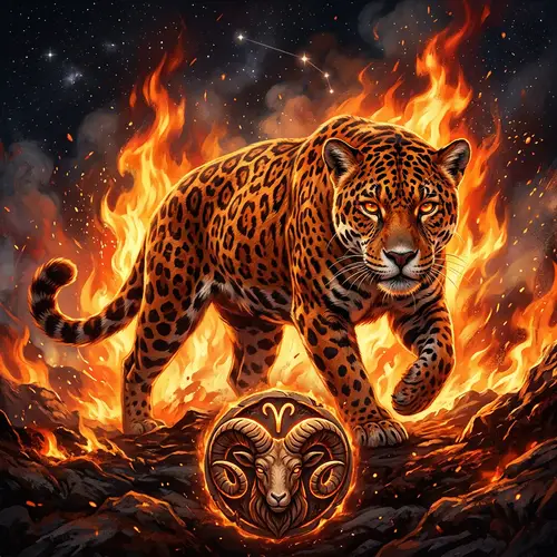 Fiery Jaguar: Energy of Aries & Fire Element