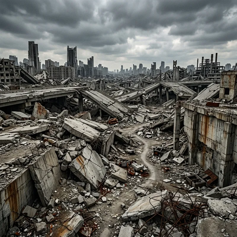 End of the World: Broken Concrete Terrain