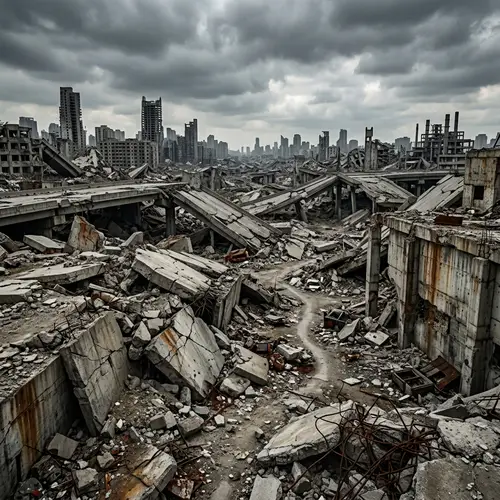 End of the World: Broken Concrete Terrain