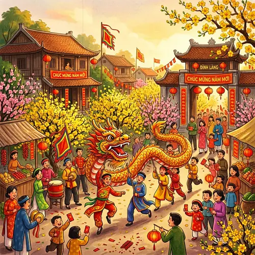 Vietnamese Tet Festival | Cultural Heritage Display