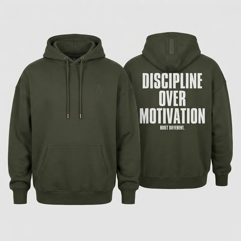 Modern Oversized Unisex Gym Hoodie Design