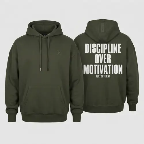 Modern Oversized Unisex Gym Hoodie Design