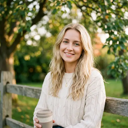 Beautiful Young Blonde Woman