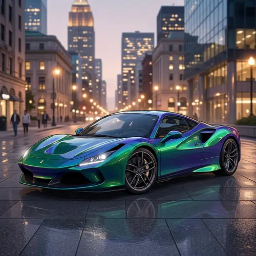 Luxury Supercar: High Performance and Speed