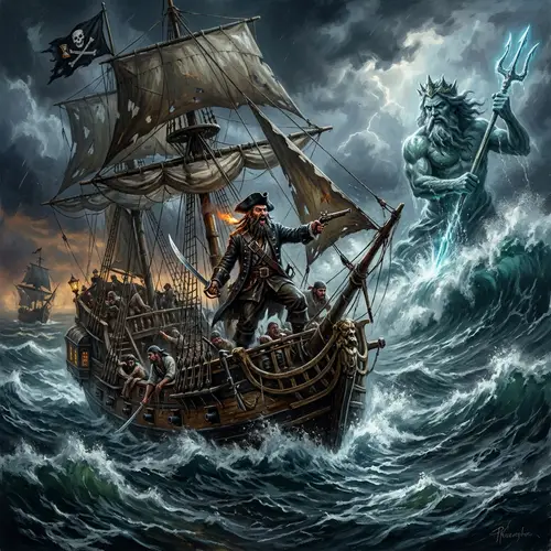 Blackbeard & Poseidon: Epic Sea Adventure