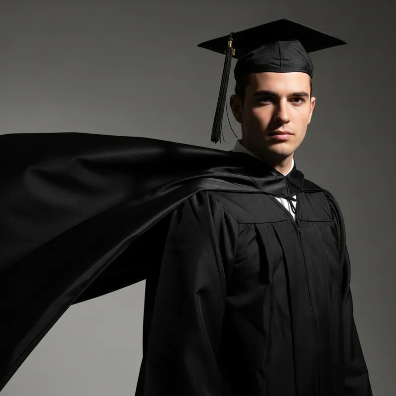 Andoni's Graduation Portrait - A Superhero Moment Andoni's Graduation Portrait - A Superhero Moment