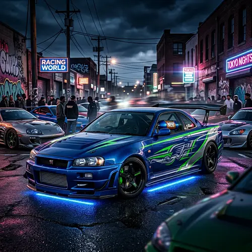 Fast and Furious Style Car