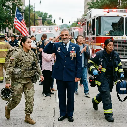 Diverse Heroes: Active Duty Military, First Responders, Veterans