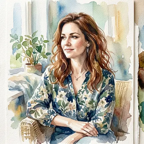 Watercolor Woman Art | Beautiful Paintings