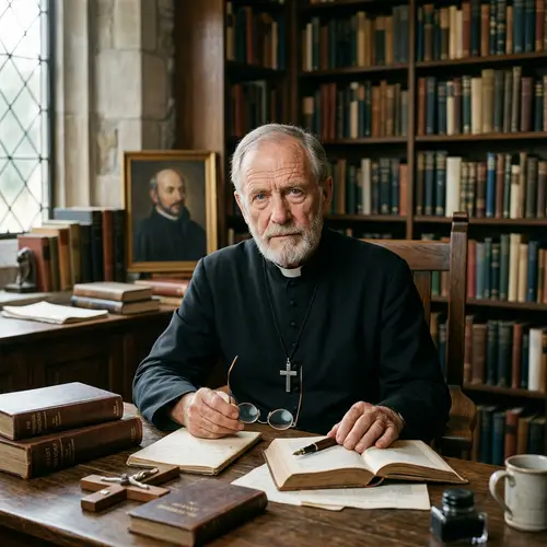 Stern but Well-Meaning Jesuit Priest Insights