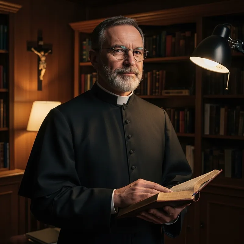 Stern but Well-Meaning Jesuit Priest Insights