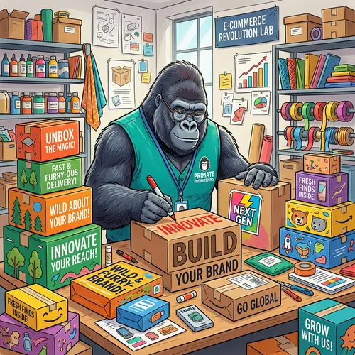 Creative Gorilla Marketing with E-Commerce Packages