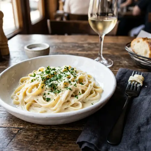 Classic Alfredo Pasta - Rich & Creamy Italian Delicacy
