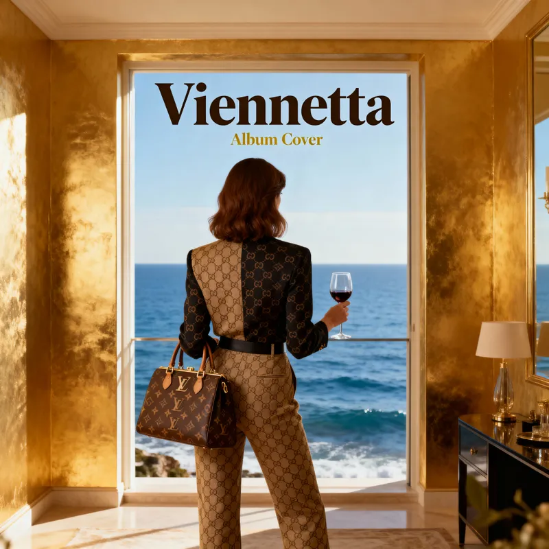 Viennetta Album Cover: Luxury and Elegance Viennetta Album Cover: Luxury and Elegance