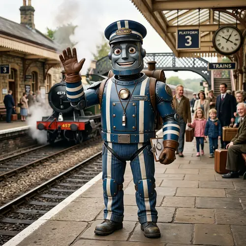 Thomas the tank engine humanized