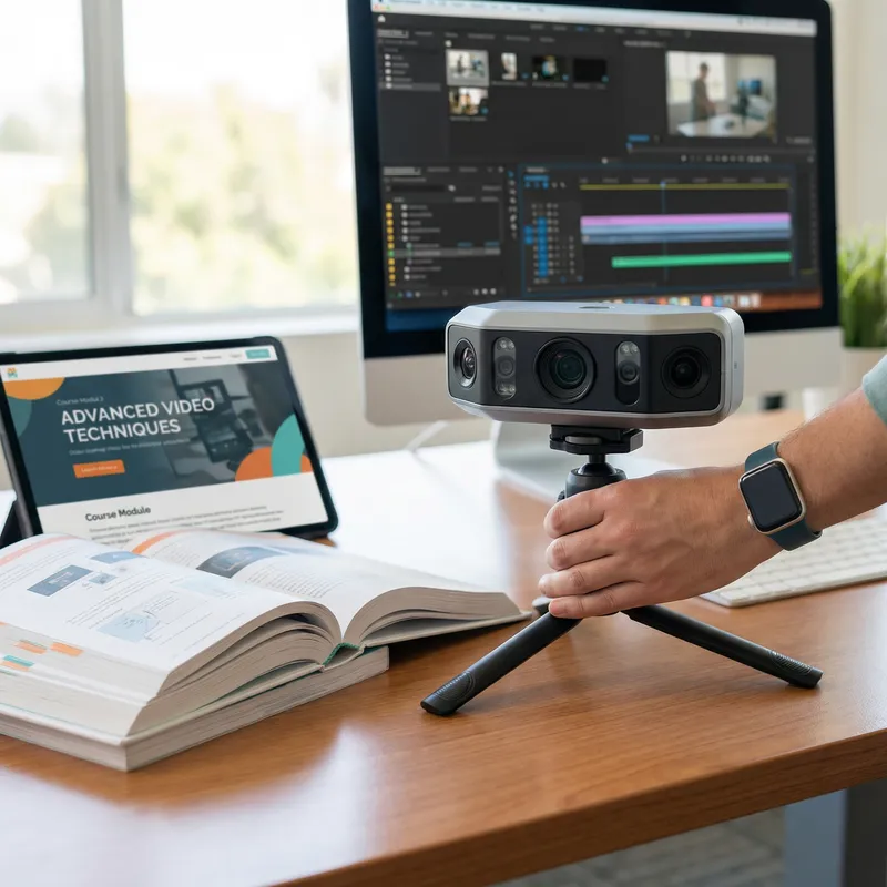 Create a Video Course with Matterport Pro3 Camera
