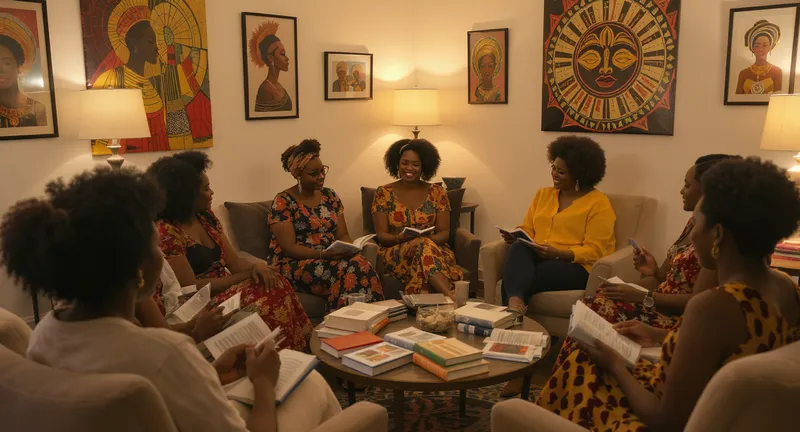 Cozy Book Club Celebrating Black Authors