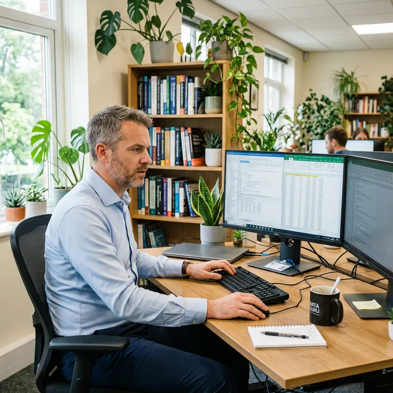 Professional Data Manager Ensuring Database Accuracy