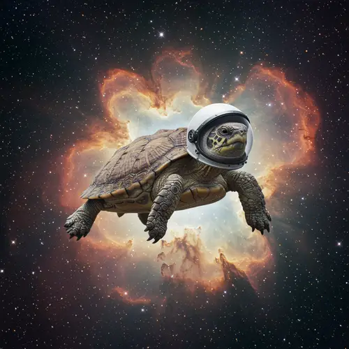 Space Explorer Turtle: A Cosmic Adventure